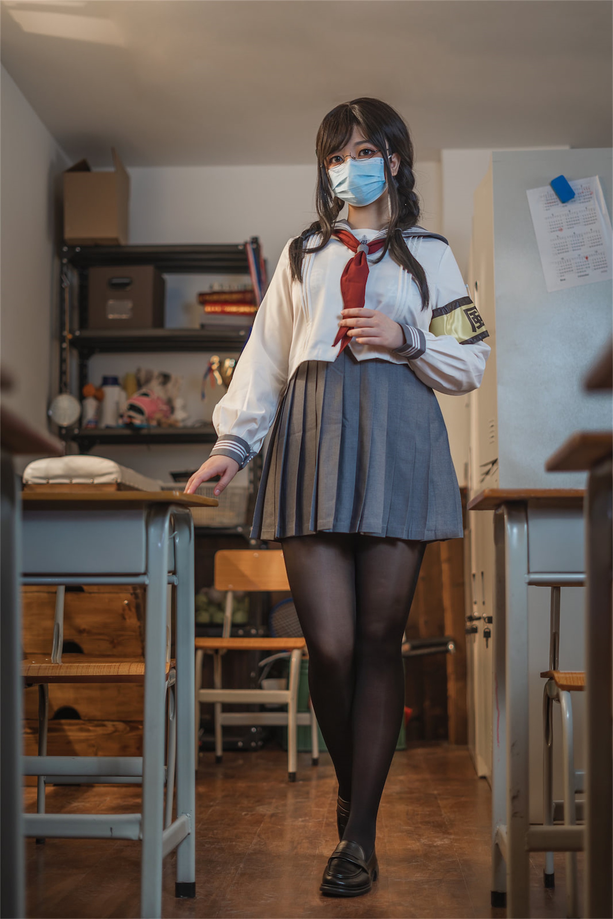 啊日日_Ganlory - NO.014 放课后少女 [51P]-XikXak